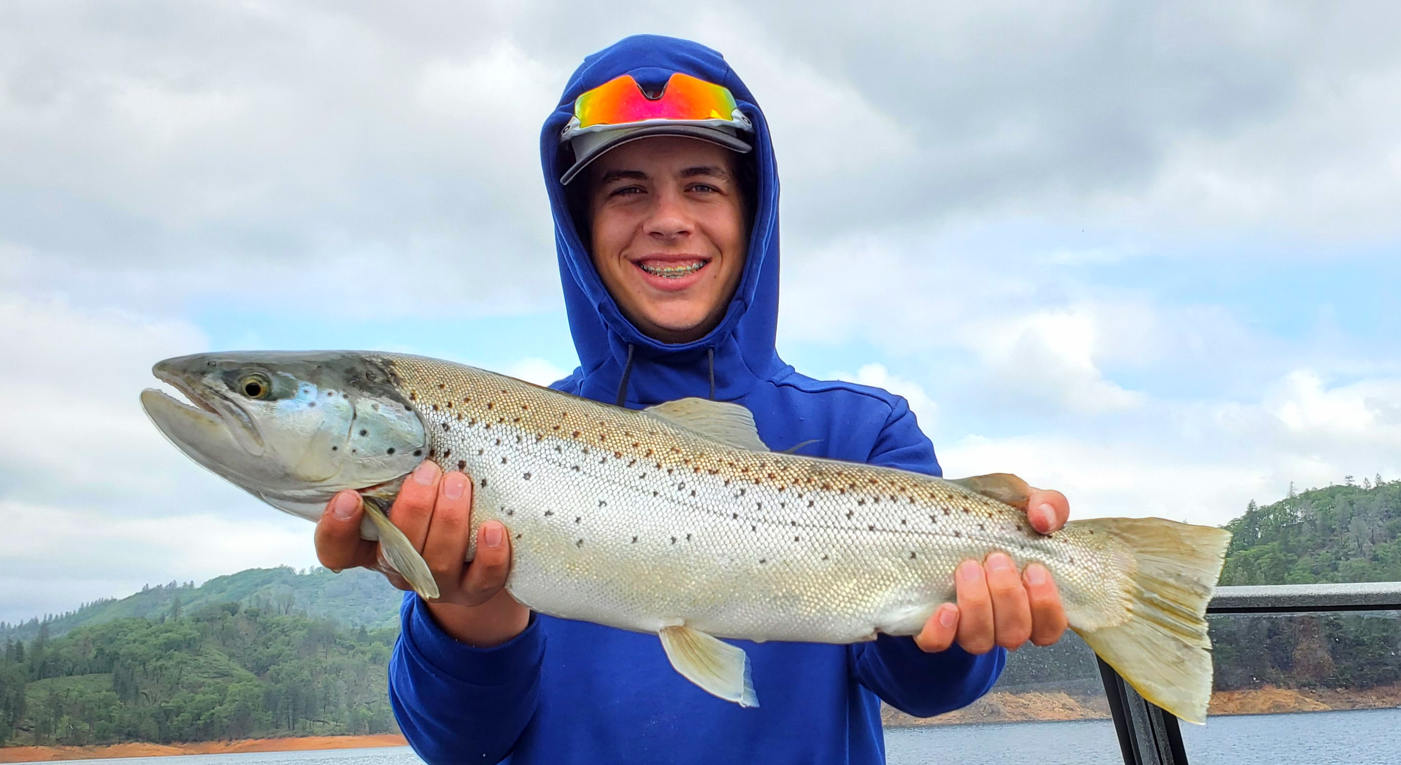 April 2020 Shasta Lake Brown Trout 