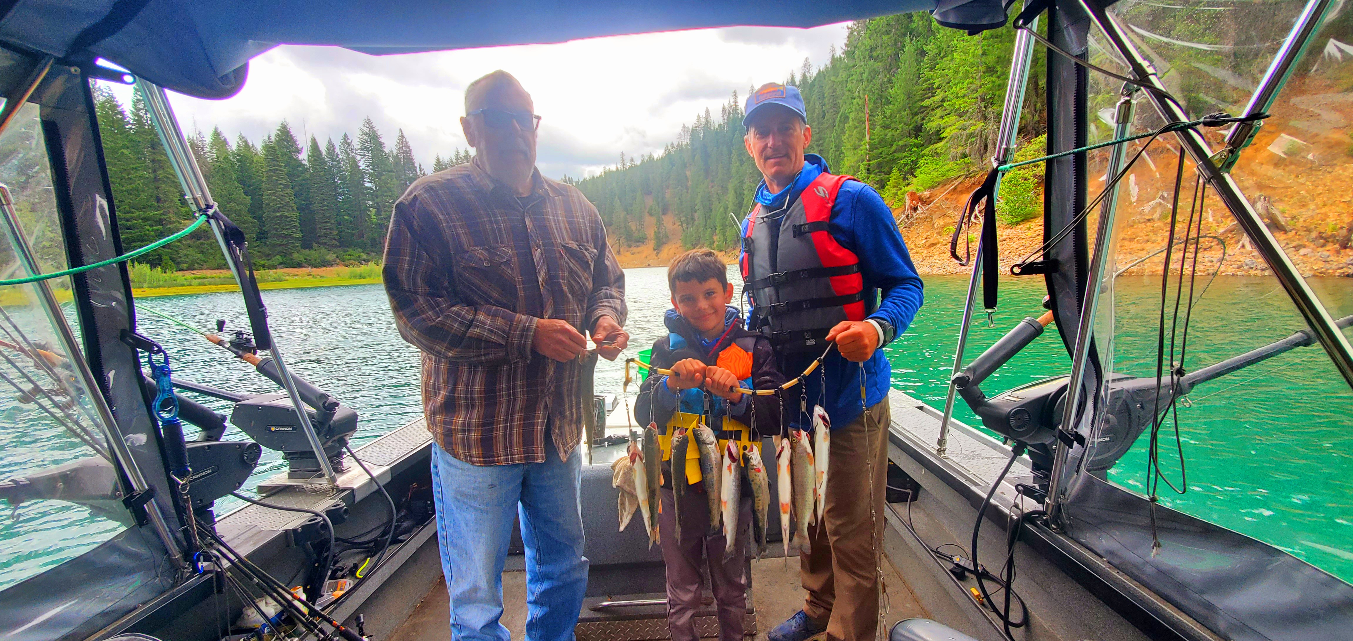 June 2021 McCloud Reservoir Trout 